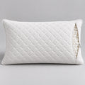 Papillon Fine Bedding Shredded Memory Foam Pillow, King Size - Adjustable Loft, Zippered Quilted Cover