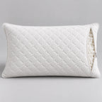Papillon Fine Bedding Shredded Memory Foam Pillow, King Size - Adjustable Loft, Zippered Quilted Cover